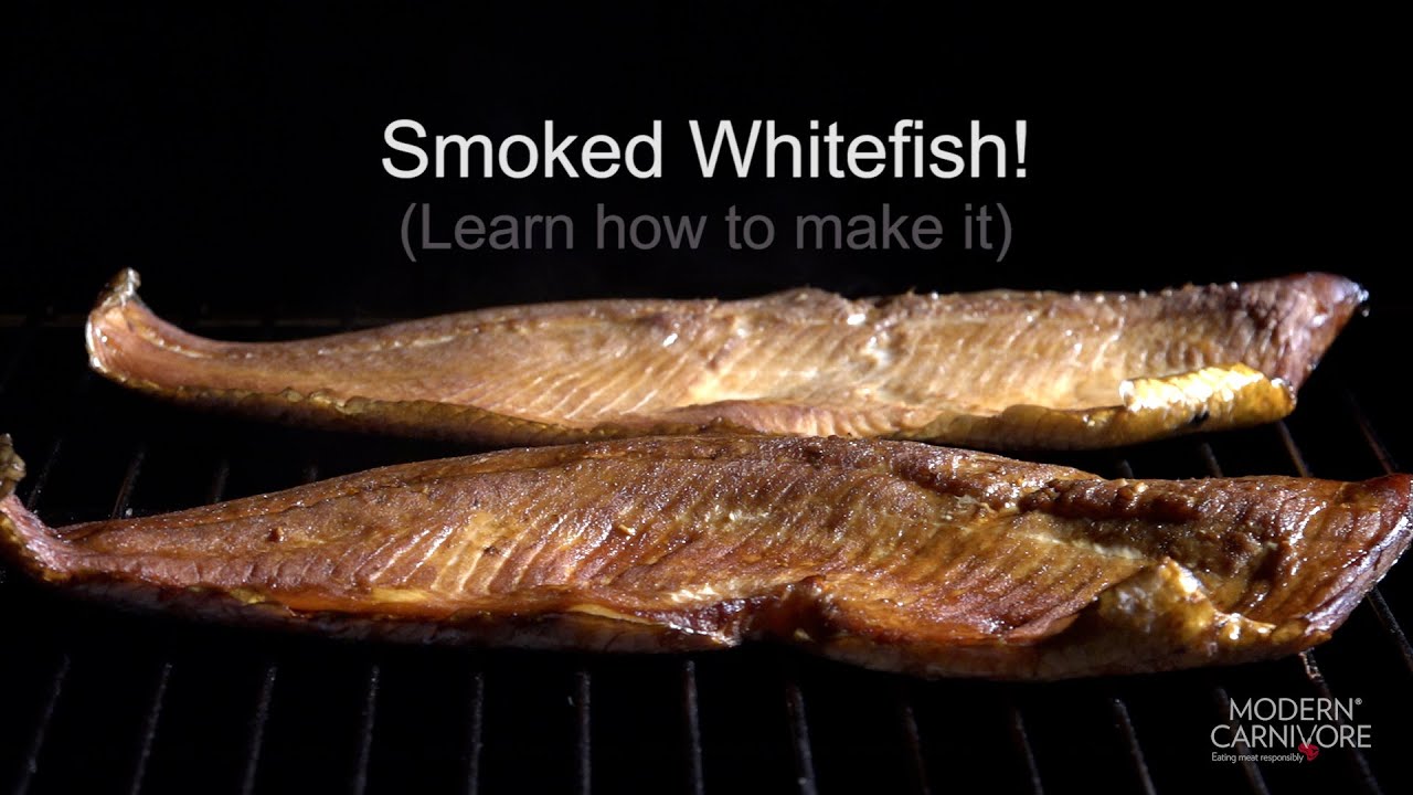 Smoked Whitefish - step-by-step instructions on how to make it