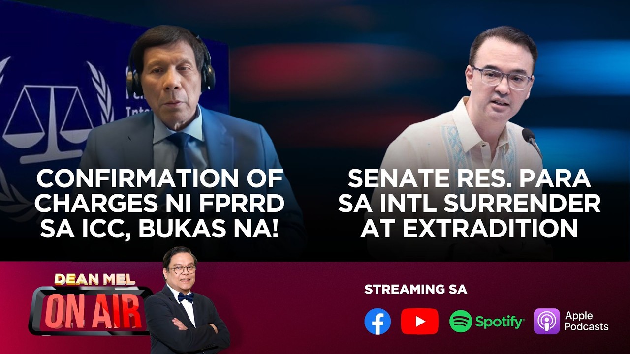 Hearing ni Duterte sa ICC, bukas na! Sen Alan, nagfile ng resolution para sa surrender| DMOA