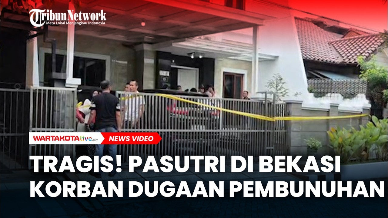 Tragis! Pasutri di Bekasi Korban Dugaan Pembunuhan, Suami Meninggal dan Istri Kritis