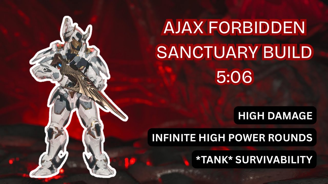 The First Descendant - Forbidden Sanctuary - Ajax 5:06 // The Male Serena Build