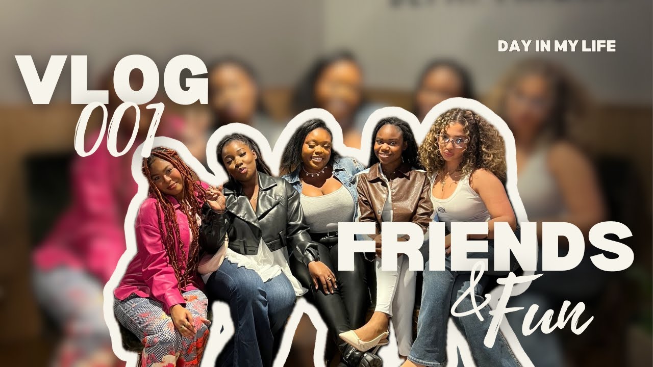 VLOG 001 | GIRLS NIGHT OUT | NEON CACTUS | BM DENIM | DAY IN MY LIFE | JXNXF