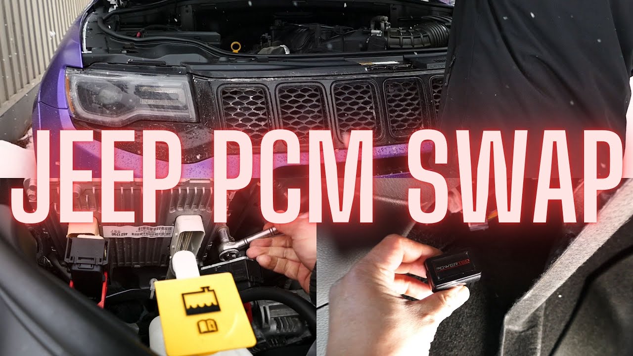 Jeep Grand Cherokee PCM Swap and Install Diablo Sport Modified PCM