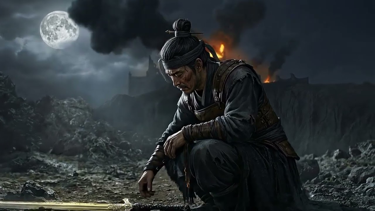 Ashes Beneath the Moonblade | When the Voice Breaks, the Sky Trembles (Official Lyric Video)