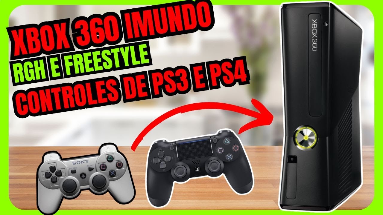 Comprei Um Xbox 360 Com RGH e Freestyle IMUNDO