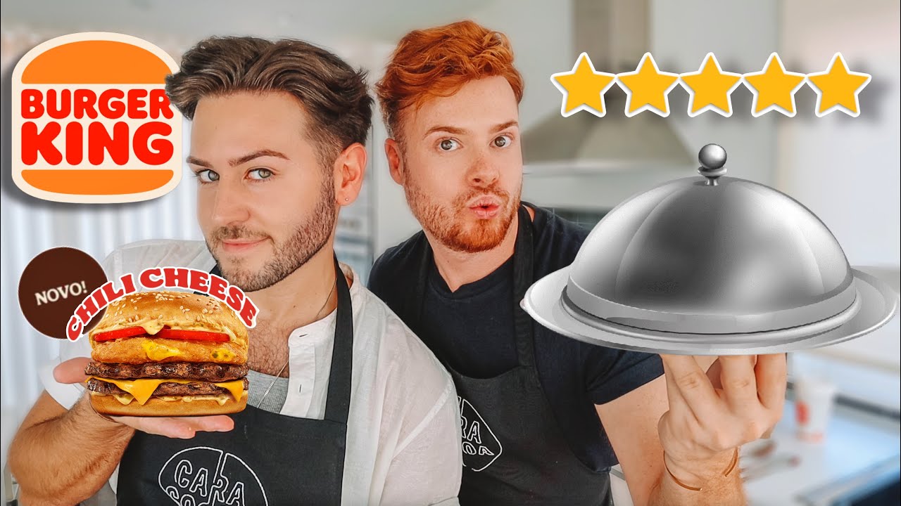 Transformámos FAST FOOD do Burger King em COMIDA GOURMET! ⭐
