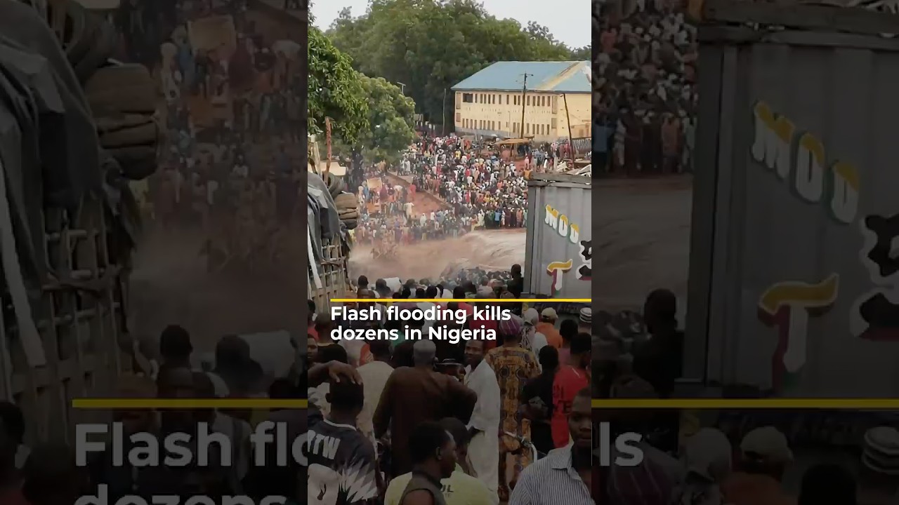 Flash flooding kills dozens in Nigeria