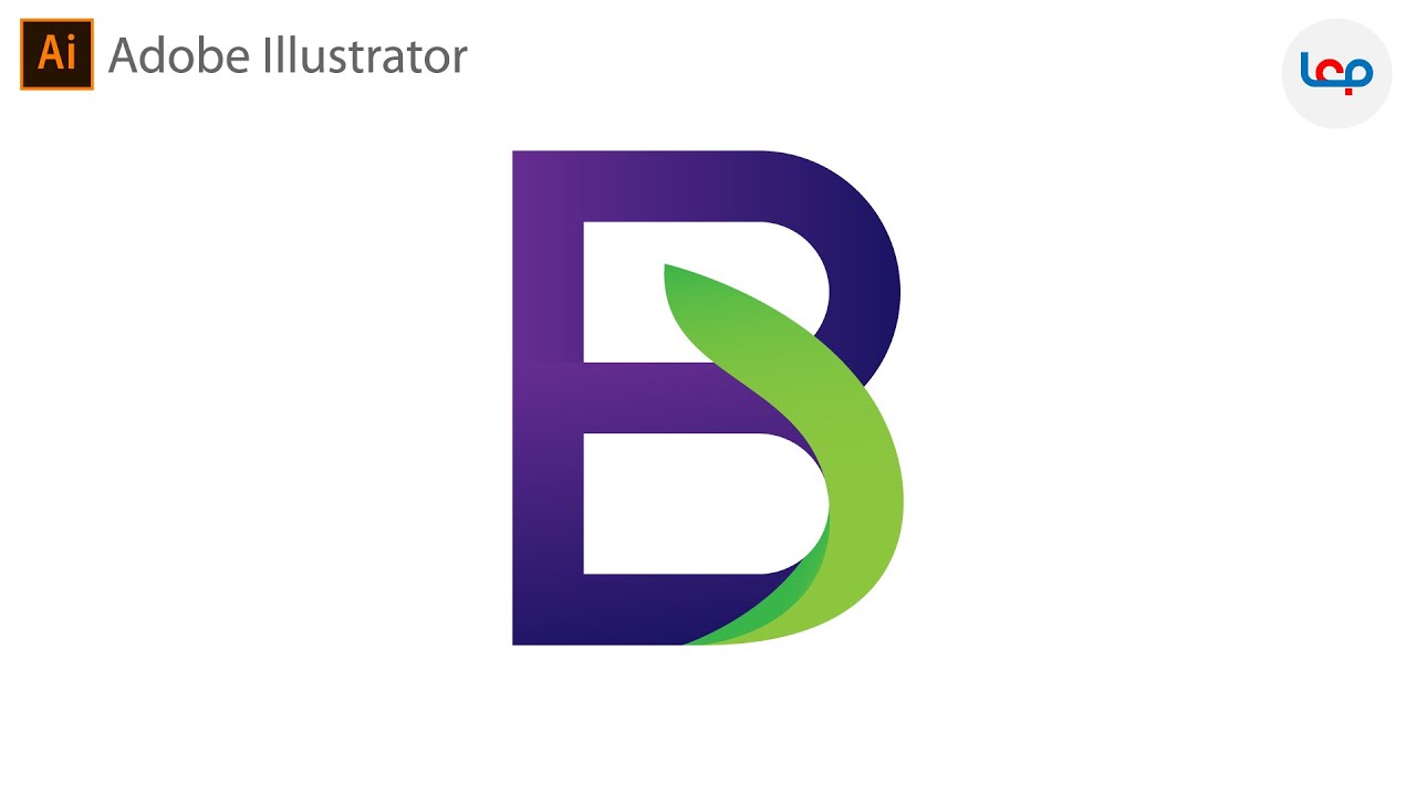 B Letter Logo | Logo Design | Adobe Illustrator CC #06