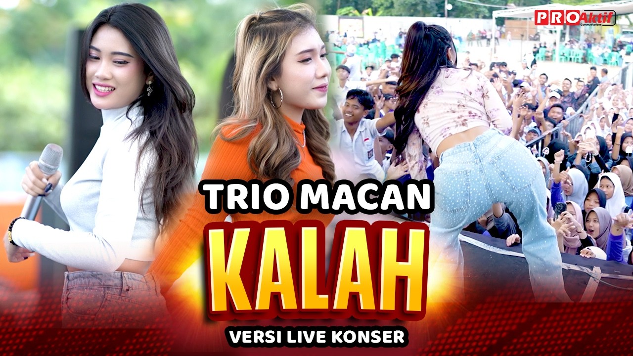 KALAH - Trio Macan | Live Konser Putih Abu Abu (Official Music Video)