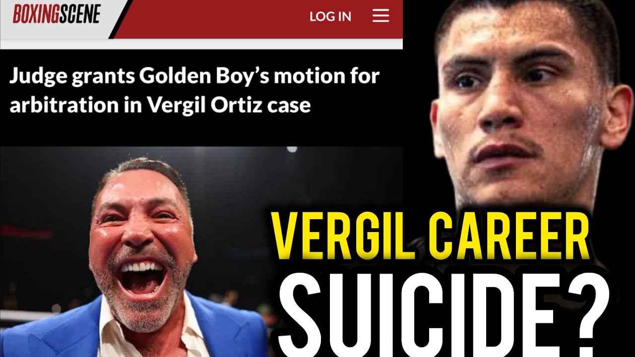Vergil Ortiz’s Career in JEOPARDY After Judge Rules in Favor of Golden Boy Promotion 