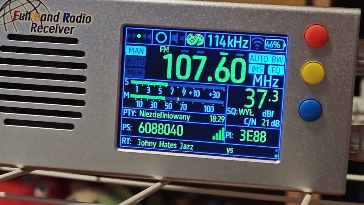 Radio eM Katowice 107.6 - 35-37 dB. Bardzo dobry odbiór dziś. Propagacja sprzyja!