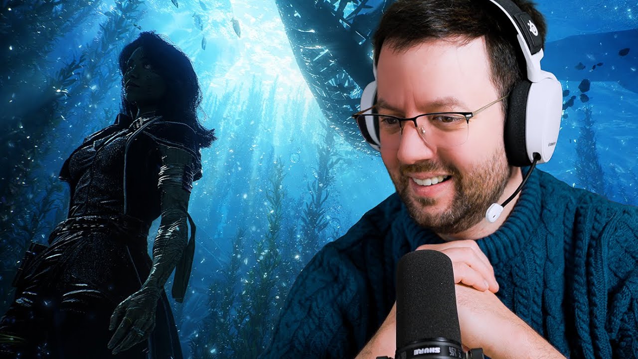 L'océan de CLAIR OBSCUR est juste magnifique 😍😱(spoiler : je me fais ouvrir par certains boss)