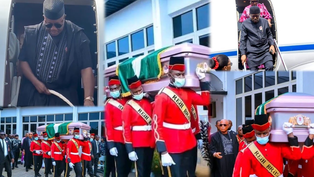 A'Ibom First Lady Final Burial As Akpabio,  Fubara & Others Storm AkwaIbom