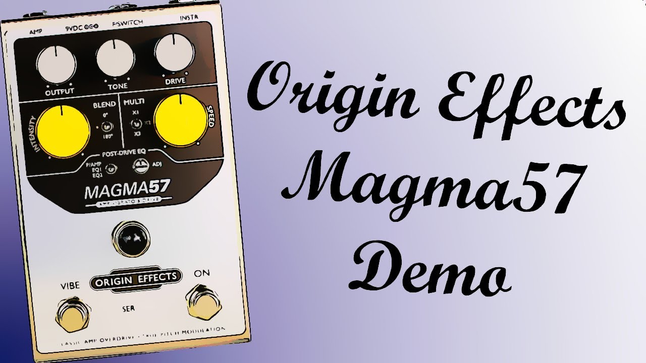 Origin Effects Magma57 Demo