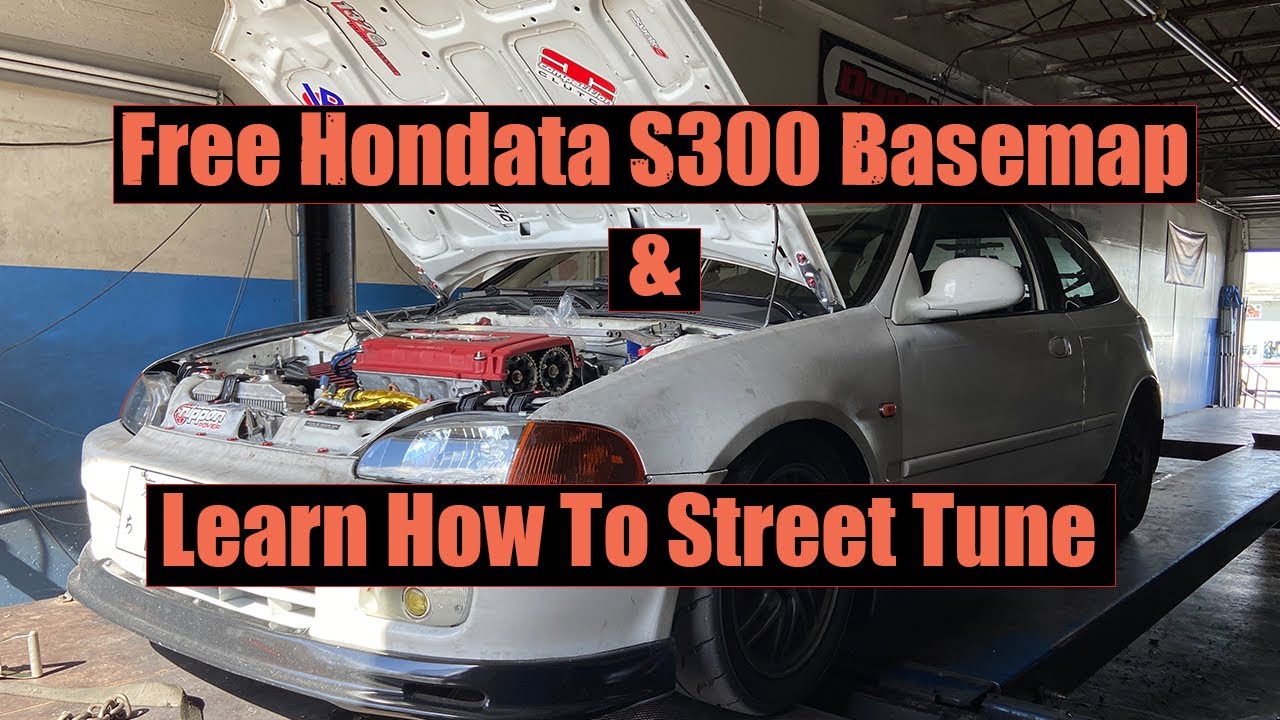 Как настроить двигатель Hondata S300 для езды по городу. Часть 1.