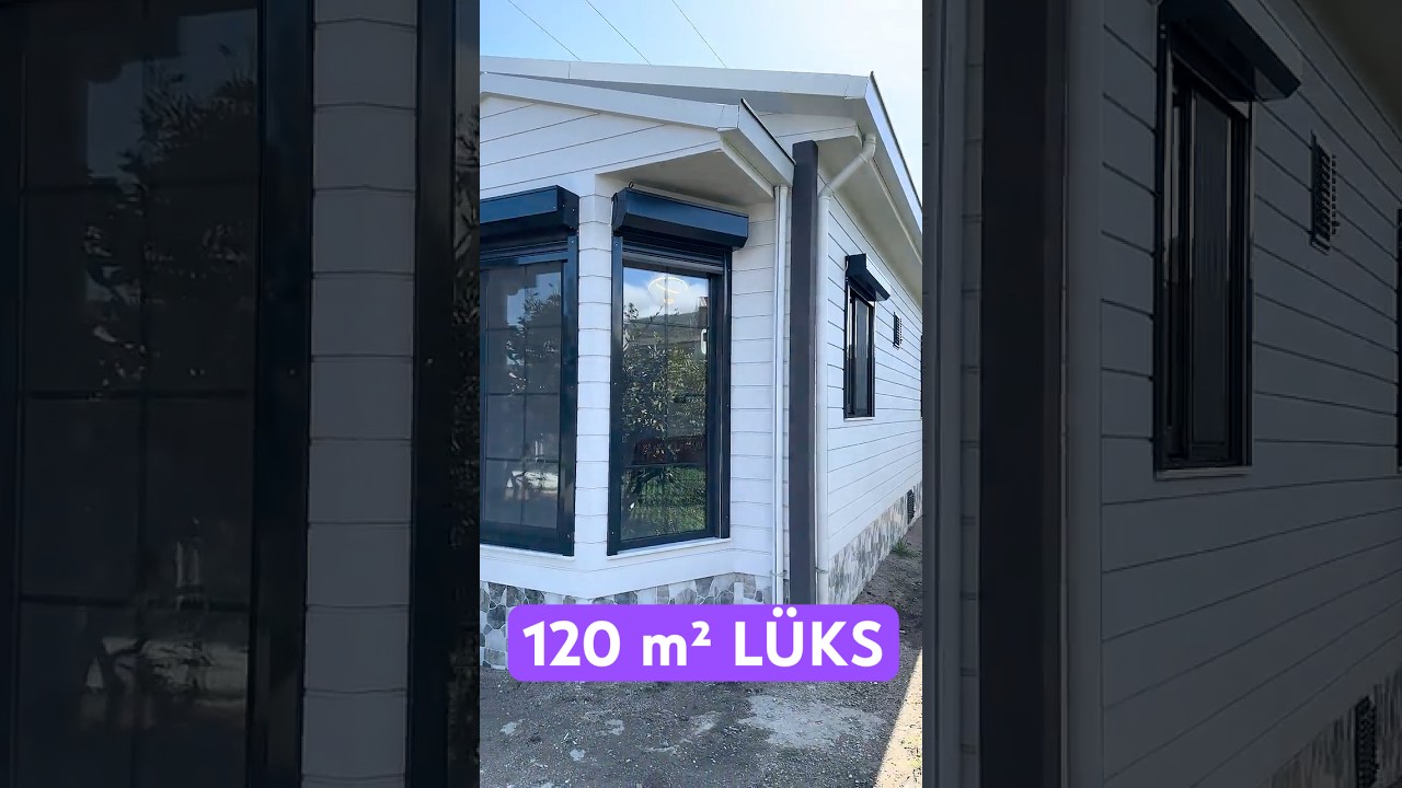 ⬆️ UZUN VİDEO ⬆️ Herşey Dahil SÜPER BİR Prefabrik Ev Turu Tiny Wooden Prefabricated House