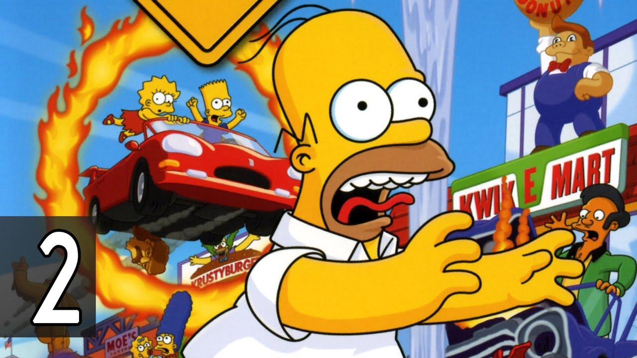 The Simpsons Hit & Run - Part 2 Walkthrough Gameplay No Commentary