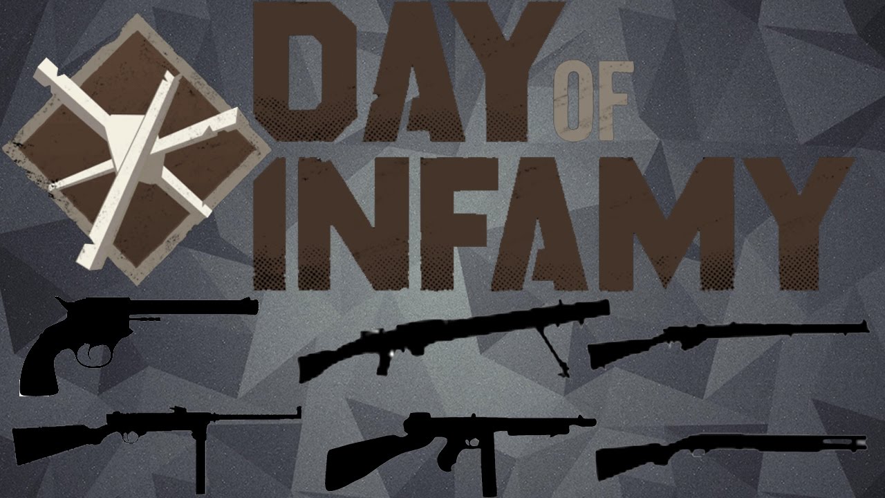 Day of Infamy - All Weapons Showcase