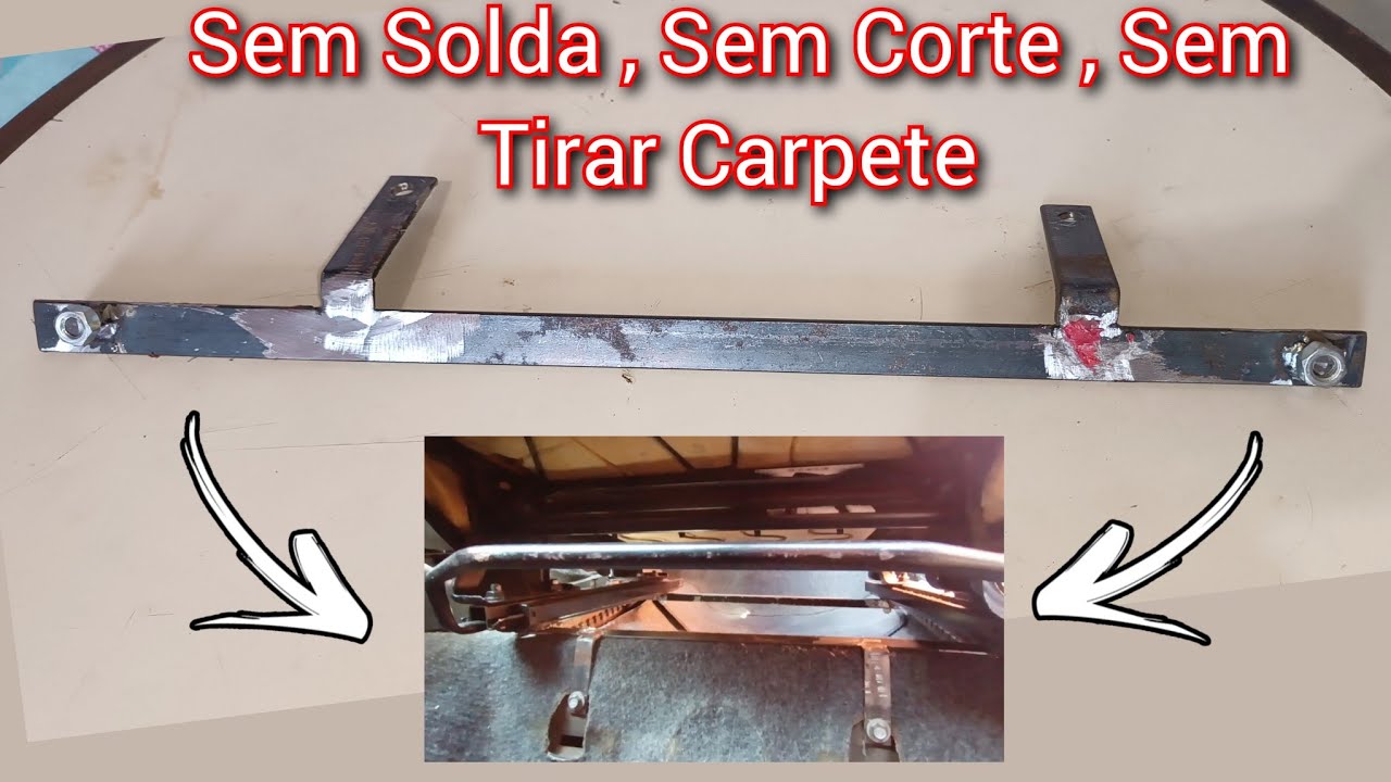 Com Isso Voc&ecirc; Consegue Adaptar Qualquer Banco No Fiat Palio !!!