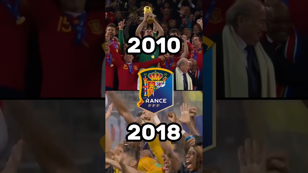 ESPAÑA 2010🇪🇸 VS FRANCIA 2018🇫🇷 ¿QUIEN SON LOS TITULARES?