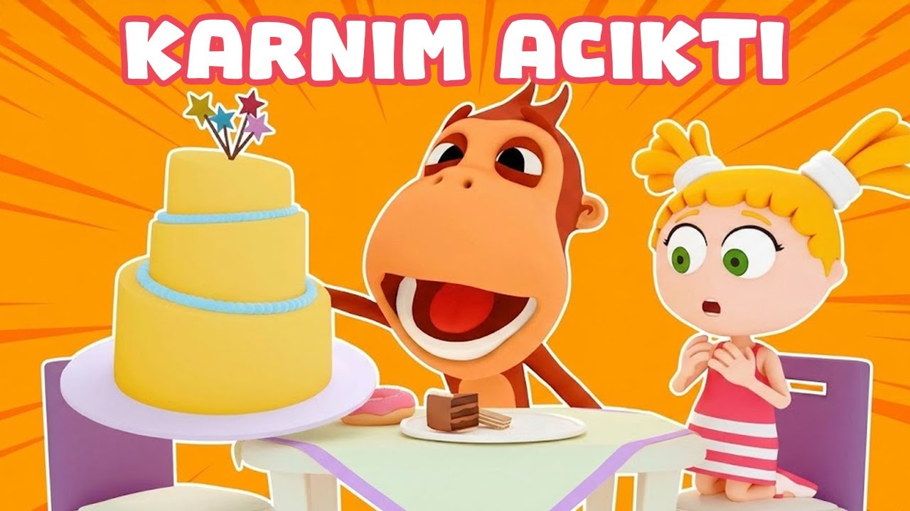 Karnım Acıktı 🍰🎶 | Tinky & Minky | YENİ | Eğlenceli &Ccedil;ocuk Şarkısı