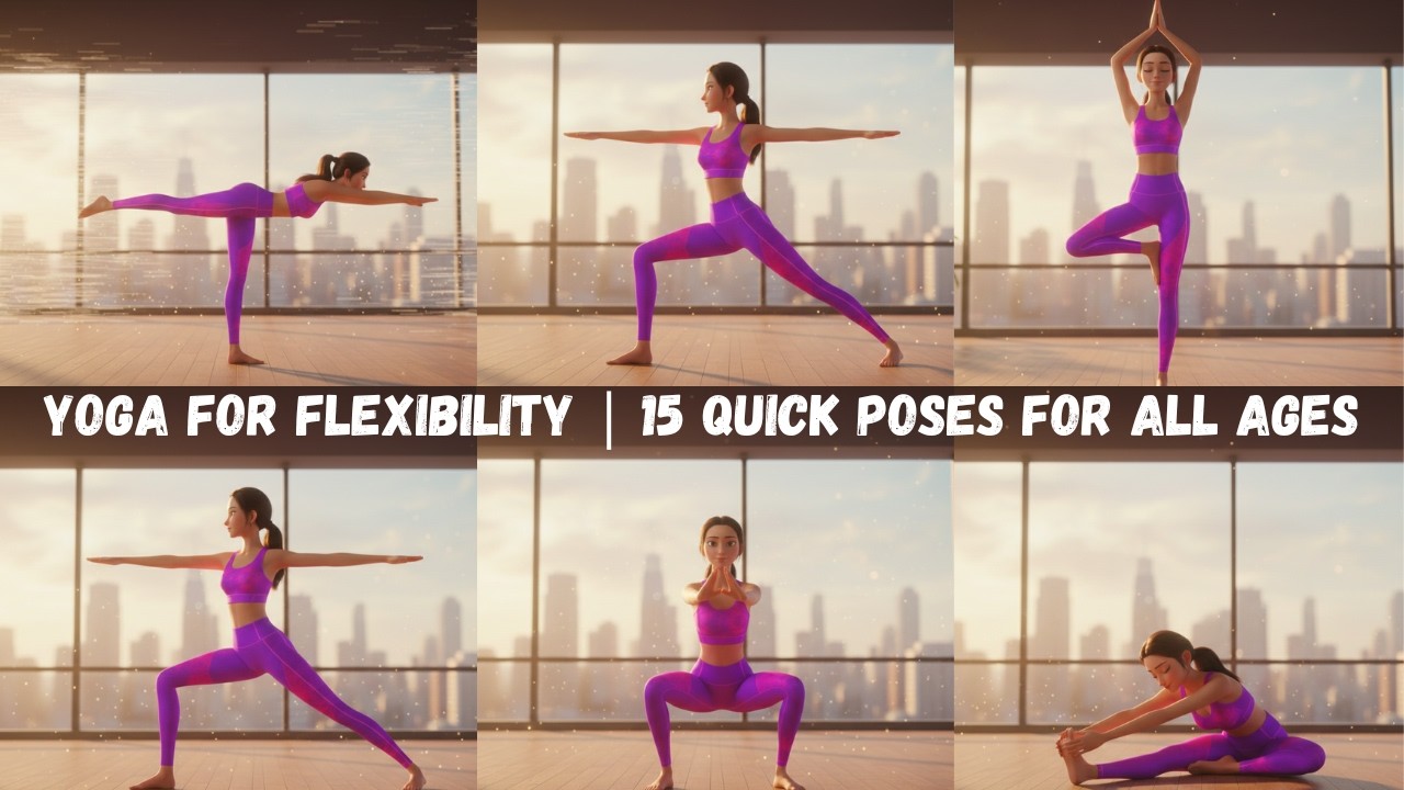 Yoga for Flexibility | 15 Quick Poses for All Ages