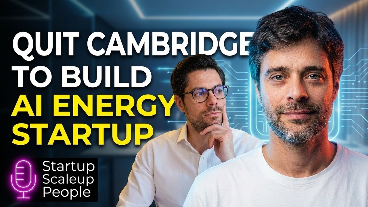 He Quit Cambridge & the UN to Build an AI Energy Startup | Matías Acosta Cosysense