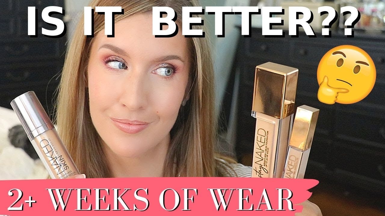 Urban Decay Stay Naked Foundation + Concealer | Review + Wear Test