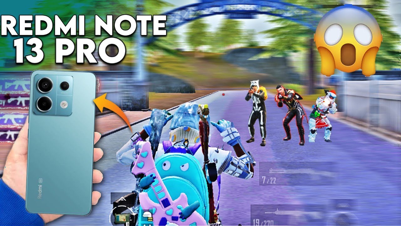 Redmi Note 13 Pro 5G Pubg Test 2024 ⚡ Better Than IPhone | Smooth + 60 FPS Pubg Gameplay