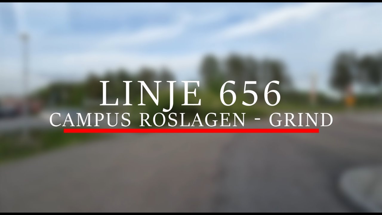 Linje 656 Campus Roslagen -  Grind