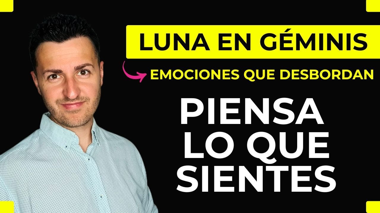 🧠 Luna en Géminis: por qué piensas lo que sientes y nunca paras