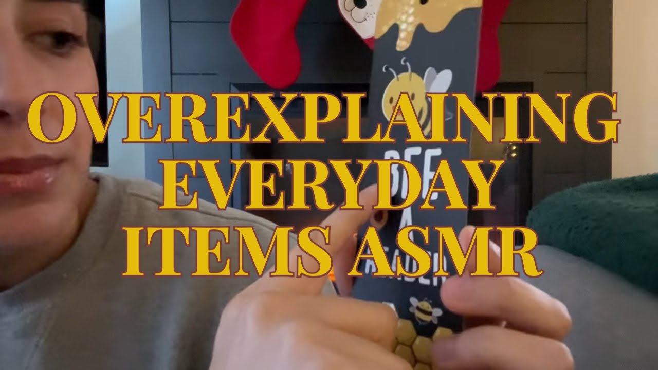 Lofi ASMR Overexplaining Everyday Items: Bookmark, Mug & Coaster