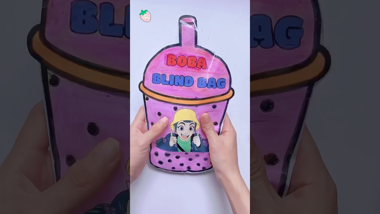 Boba Blind Bag x Zoey #paperdiy #diy #asmr #blindbag #zoey