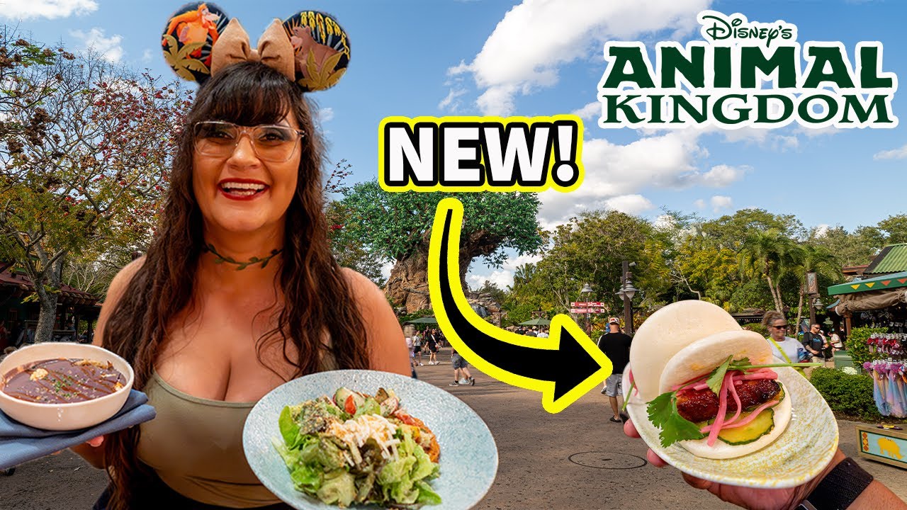 Disney's Tiffins NEW MENU CHANGES 🧭 Disney World Animal Kingdom food updates review 2026