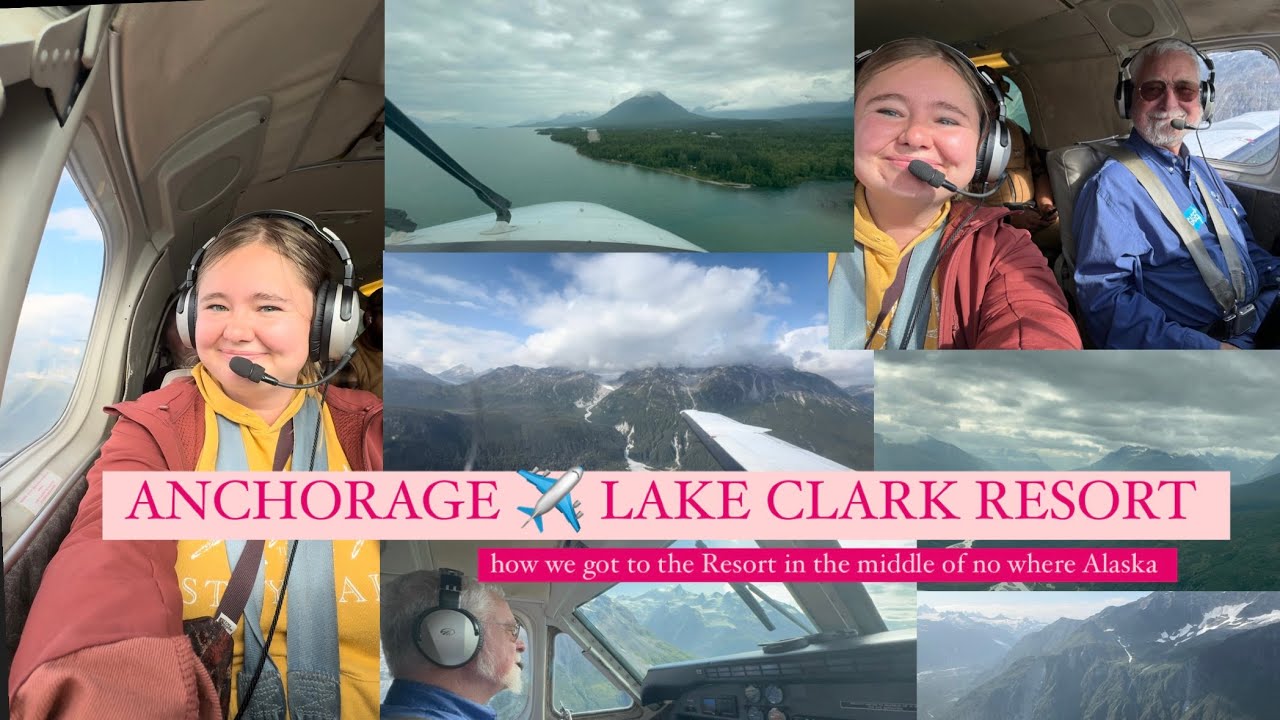 Let's fly to Lake Clark Resort, in Alaska!