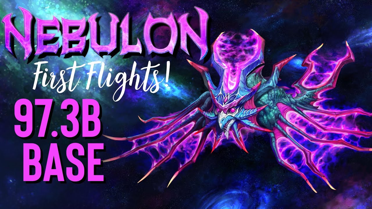 Nebulon! First flights! Vs 97B! Festive Invoker! 🐉