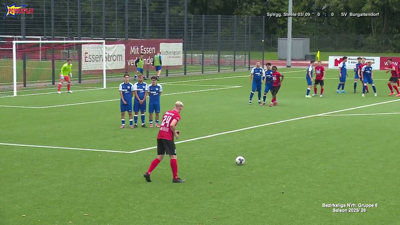 2025 09 28 FV N'rh 2025 26 Bezirksliga Gr 6 Sp7 SpVgg Steele 03 09 vs  SV Burgaltendorf
