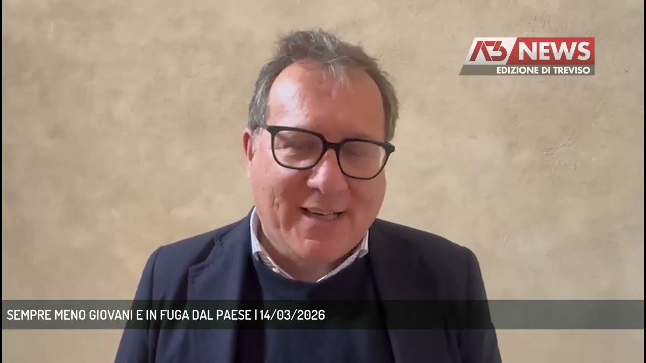 SEMPRE MENO GIOVANI E IN FUGA DAL PAESE | 14/03/2026