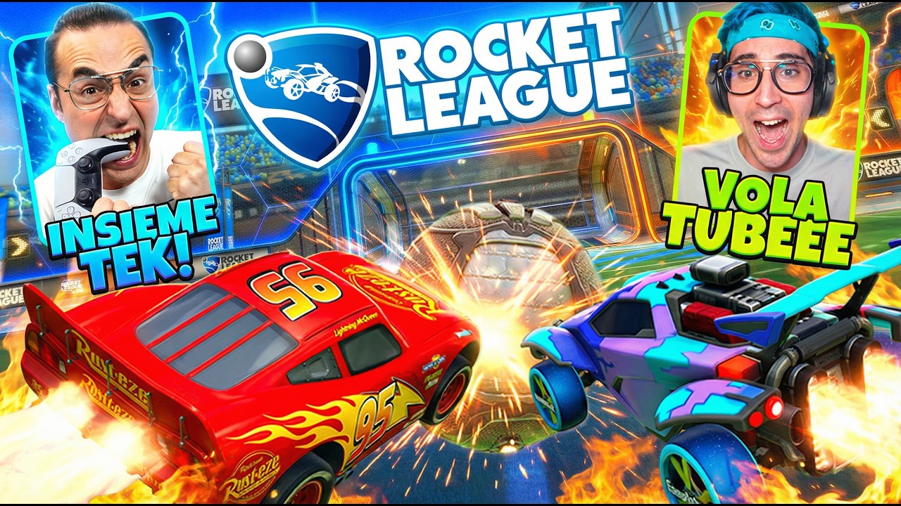 SIAMO TORNATI su ROCKET LEAGUE con TEKNOYD… È SUCCESSO DI TUTTO 🤯