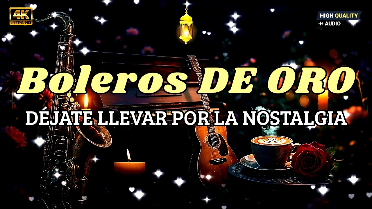 Boleros Clásicos Eternos 🎶 Saxofón Suave para Relajarse