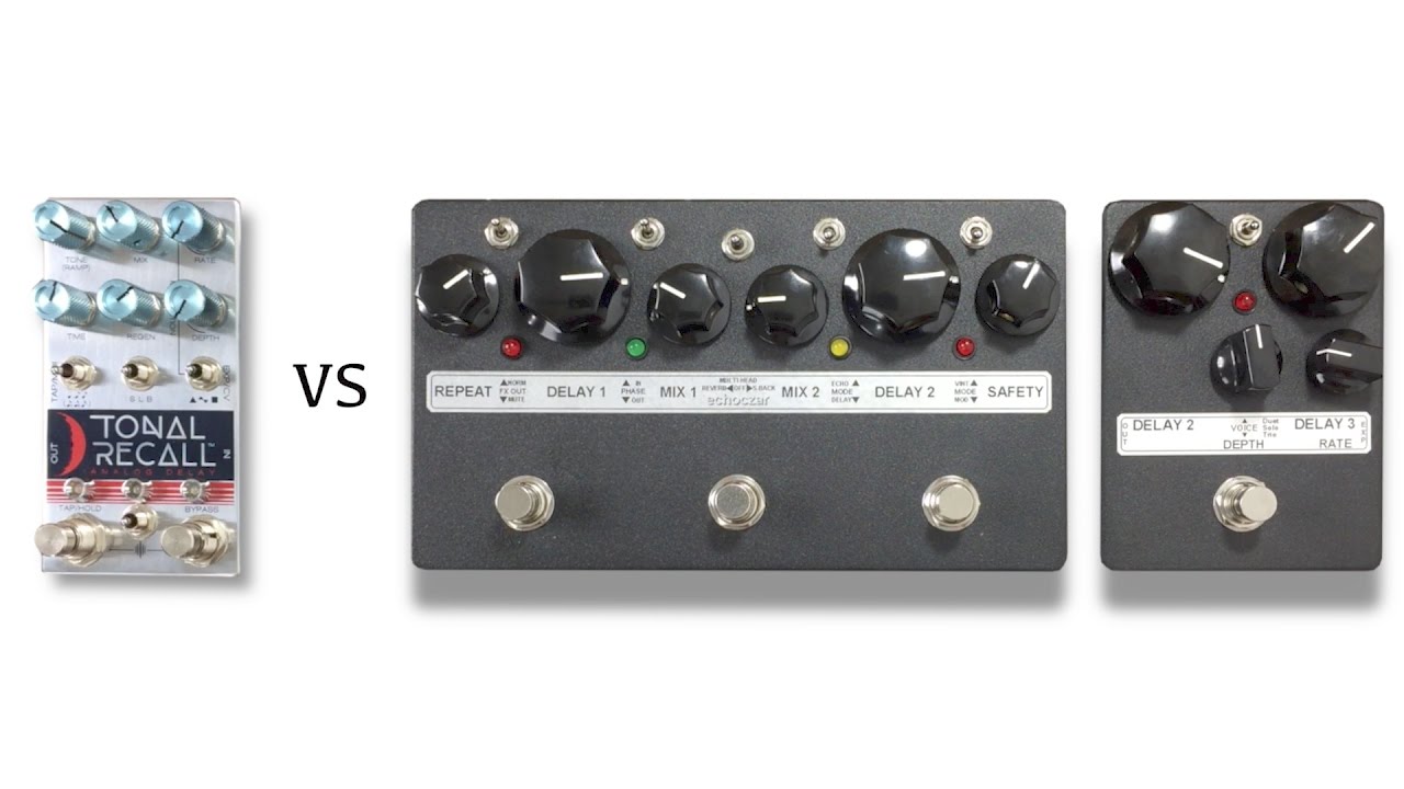 Chase Bliss Audio Tonal Recall vs Toneczar Echoczar w Angel Baby Modulation
