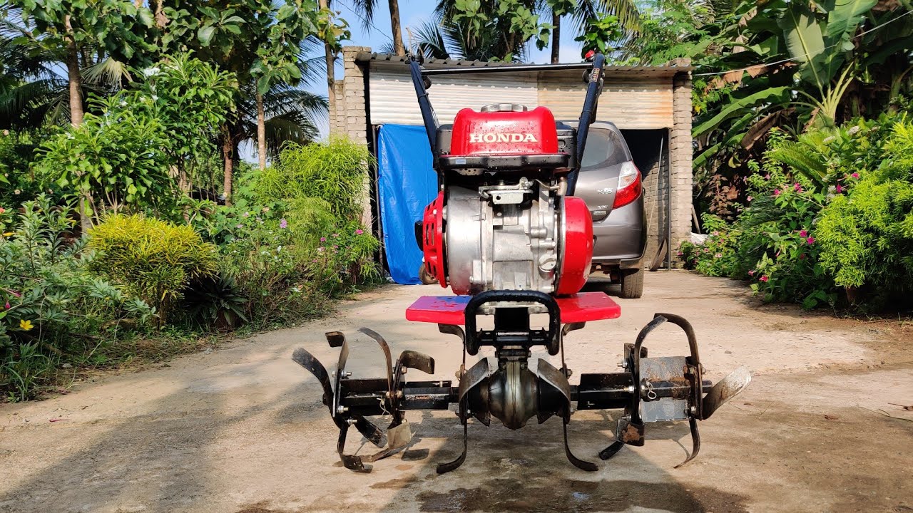 Honda F300 power weeder , extended. 4 Blade to 6 blade