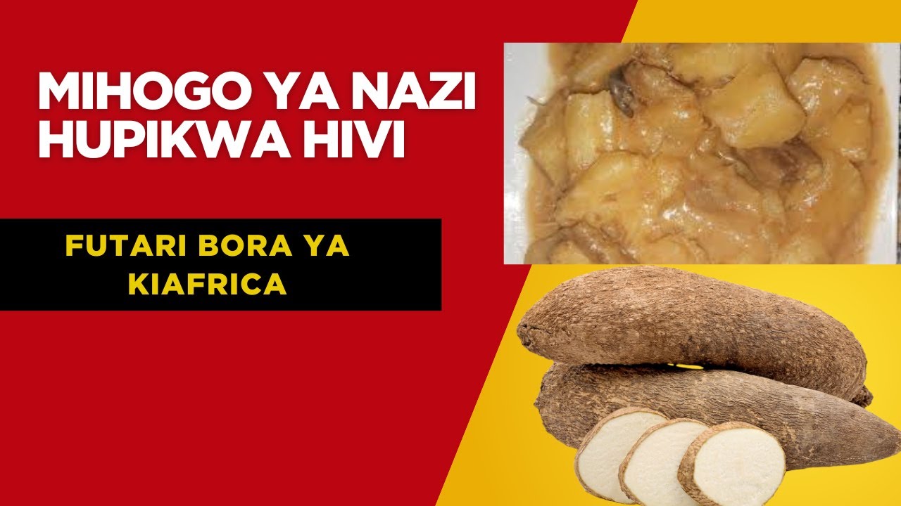 Jinsi ya Kupika Mihogo ya Nazi – Hatua kwa Hatua! 🥥🔥