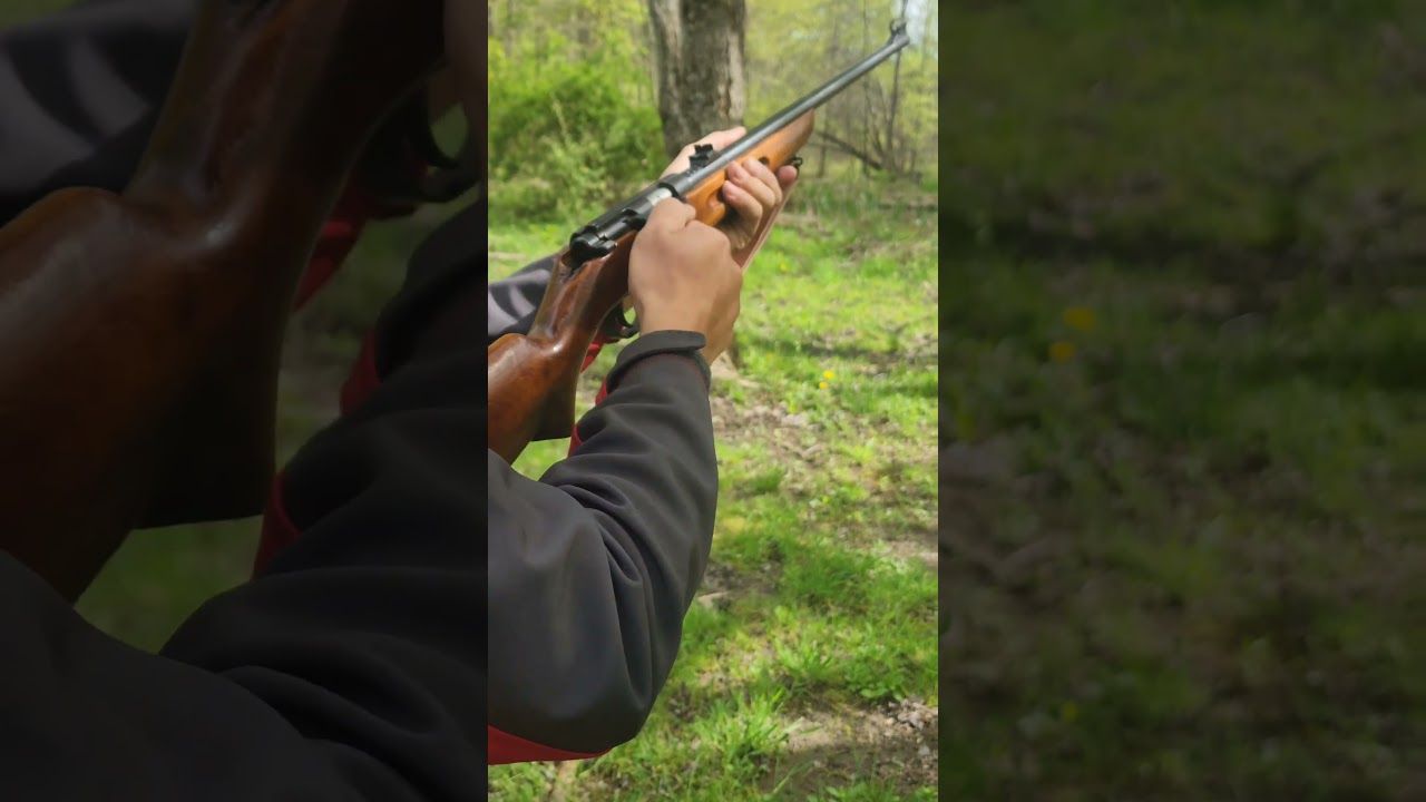 Romanian 1969 22lr. Historic training rifle!! #youtubeshorts #gun #boltactionrifle