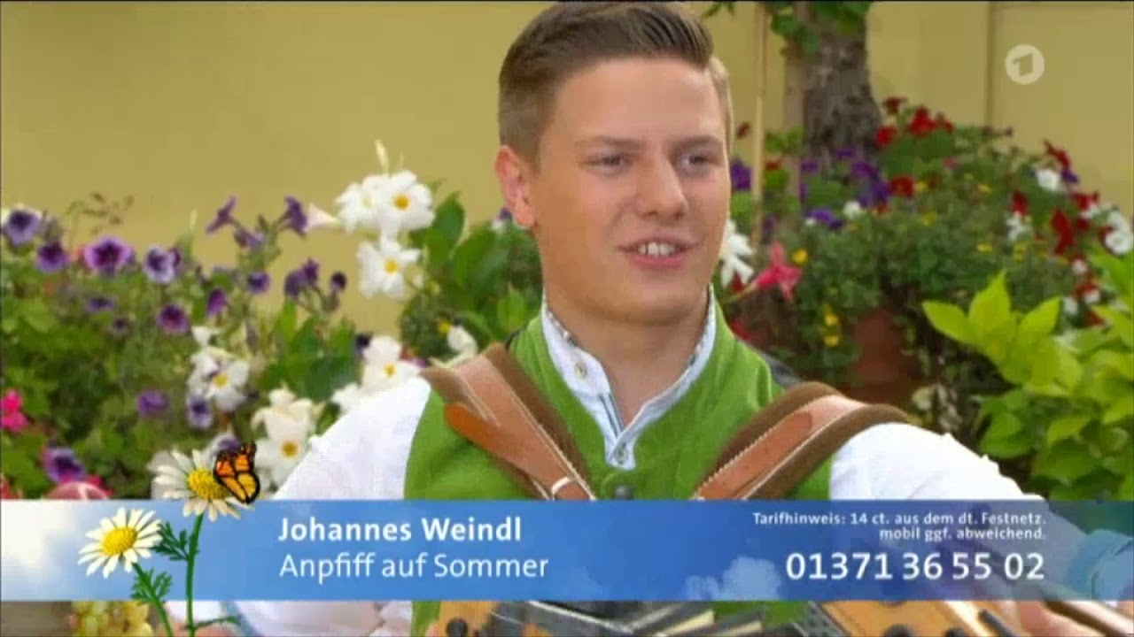 Johannes Weindl - Sommerhitkönig 2017 - Immer wieder Sonntags - Sendung Nr 12“
