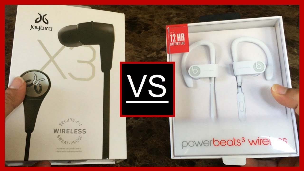 Powerbeats 3 Vs Jaybird X3 Which Should You Get?