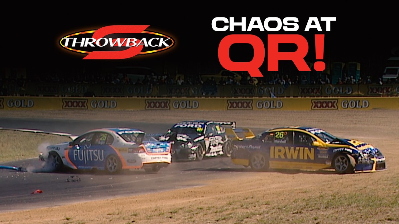 FULL RACE: Race 19 - Ipswich 400 | Throwback | 2008 V8 Supercar Championship Series
