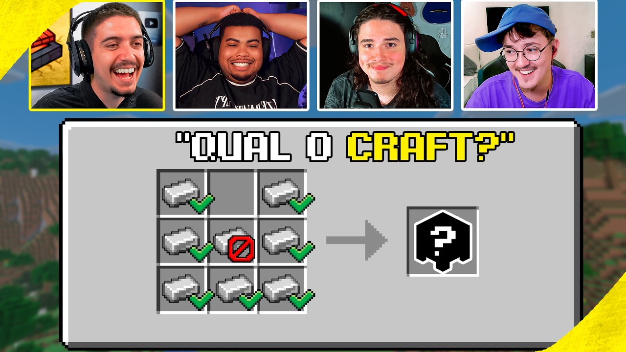 VOCÊ CONSEGUE ACERTAR O CRAFT?