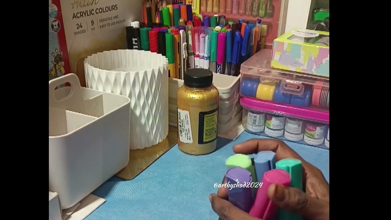 Mini Vlog 🎨 | Calligraphy Painting & Table Decor
