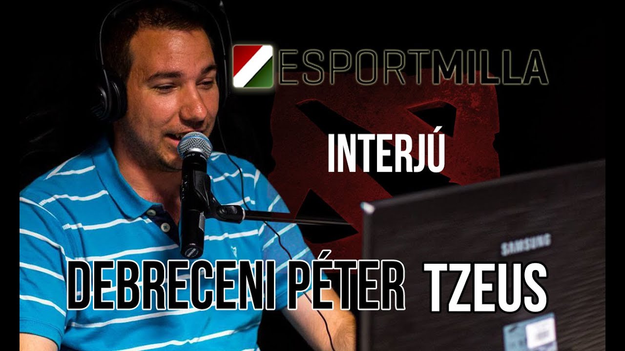 Esportmilla interj&uacute;: Debreceni 'TZeus' P&eacute;ter