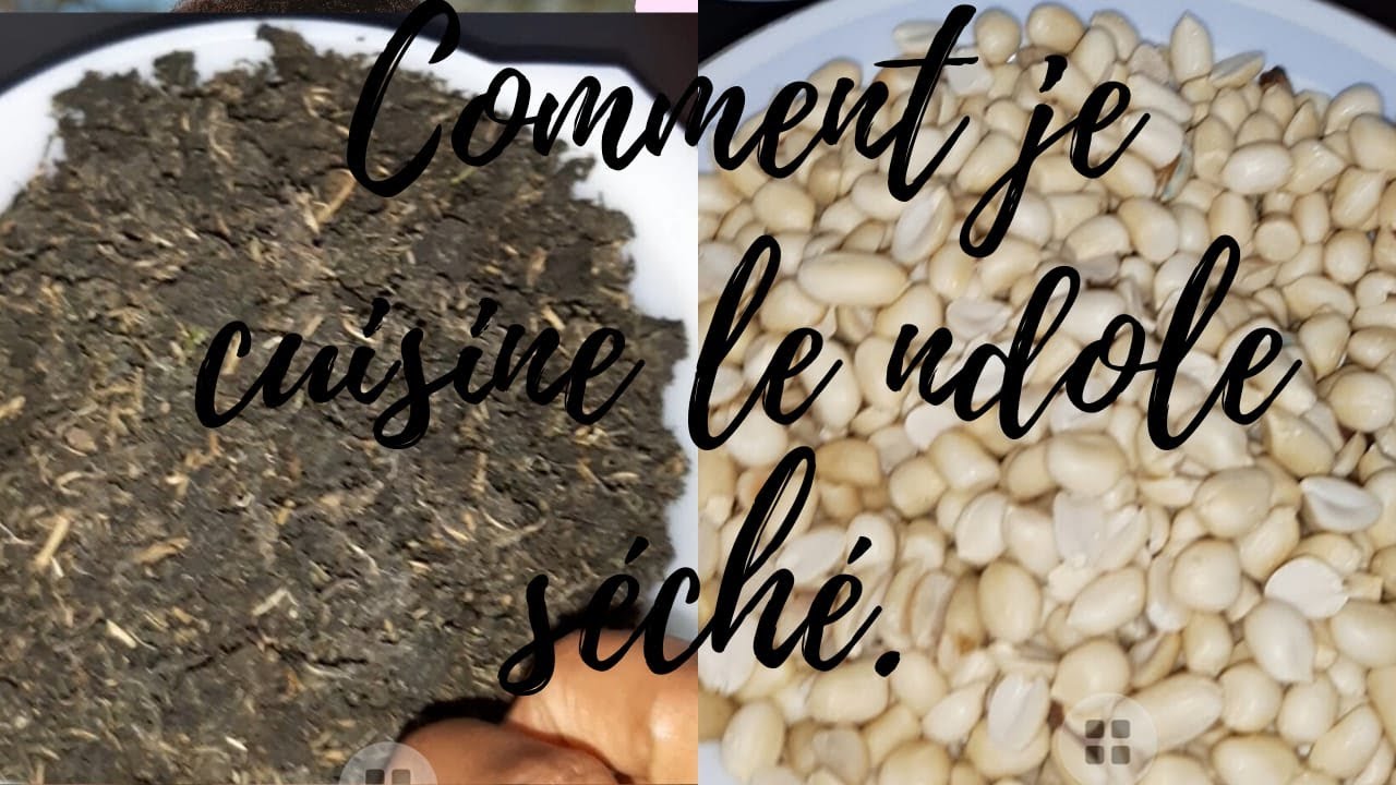 COMMENT JE CUISINE LE NDOLE SÉCHÉ.